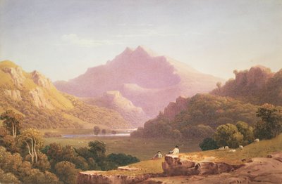 View in North Wales by George Fennel Robson